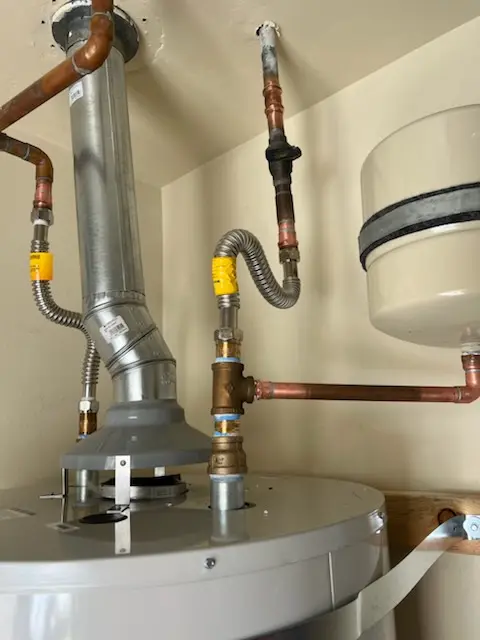 Water heater installation and plumbing repair in Ashley Park